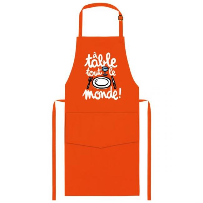 Tablier adulte A table